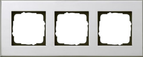 Рамка универсальная Gira Esprit 3-м. хром фото Рамка универсальная Gira Esprit 3-м. хром картинка